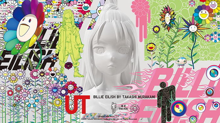 คอลเลคชั่นเสื้อยืด UT Billie Eilish x Takashi Murakami ยูนิโคล่เปิดตัวบนออนไลน์สโตร์แล้ว